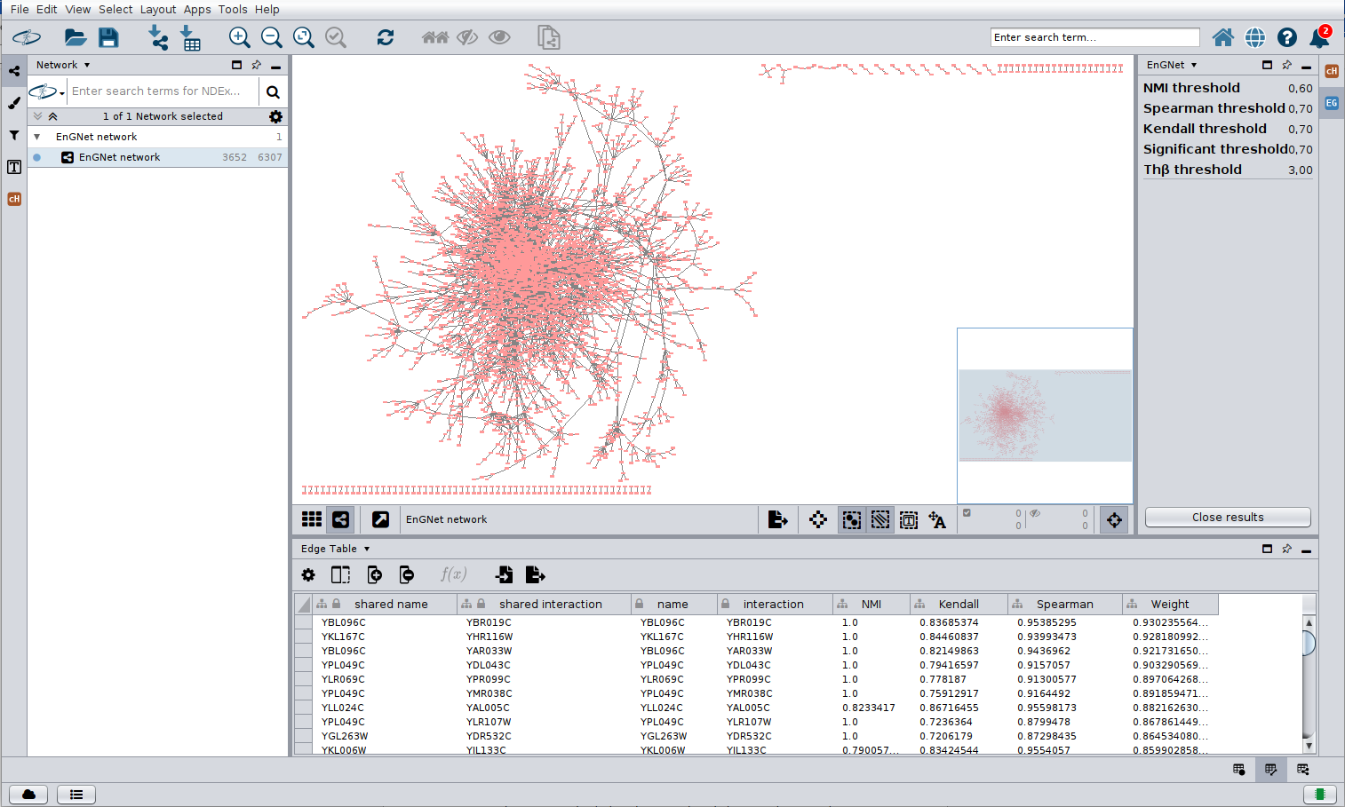 Output in CyEnGNet-APP